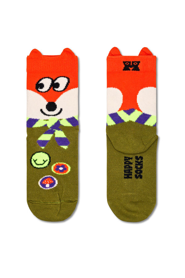 Womensecret Children's fox socks zöld