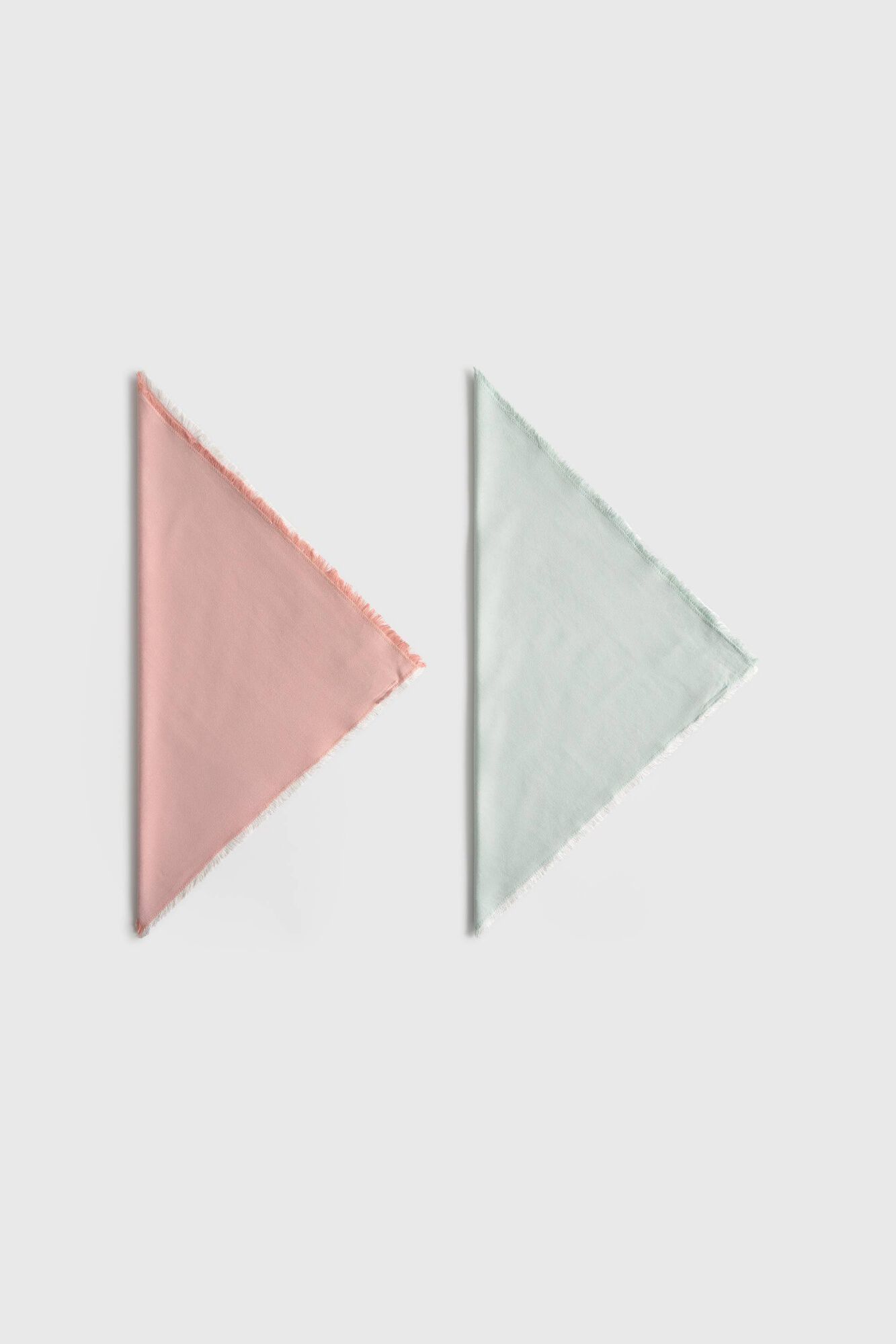 Textura Set aus zwei Baumwollservietten