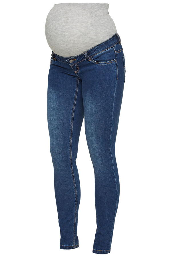 Womensecret Better Cotton navy maternity jeans bleu