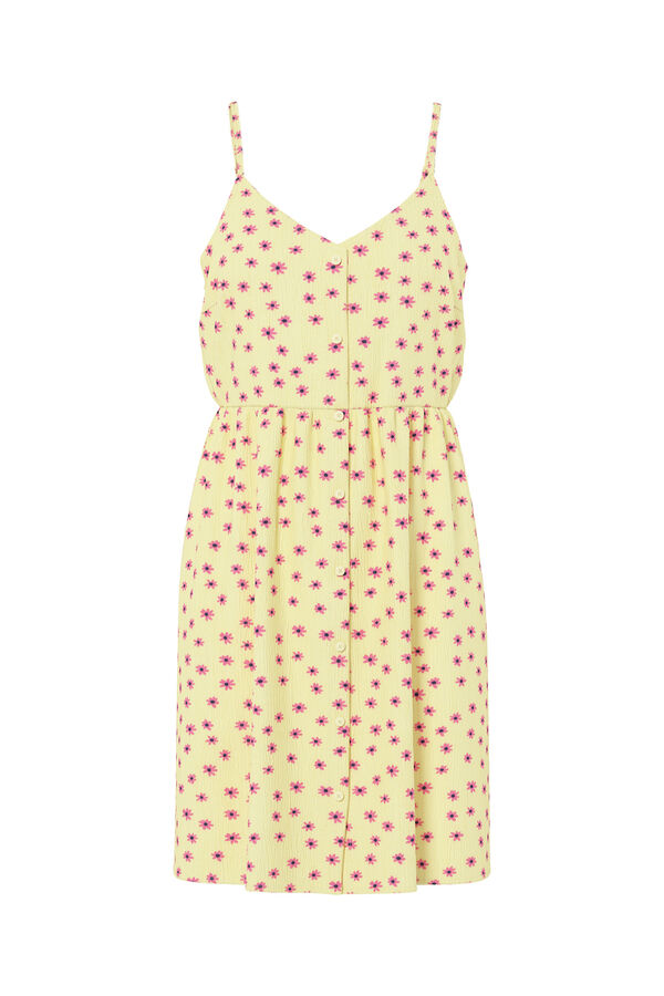 Pieces Robe &agrave; fleurs &agrave; bretelles imprim&eacute;