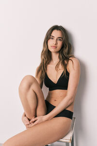 Women'secret Crni trouglasti grudnjak NAKED