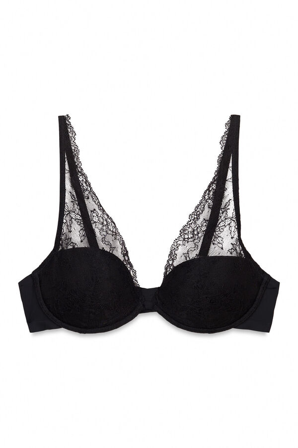 Women'secret Soutien halter em renda preto INTUITIVE preto