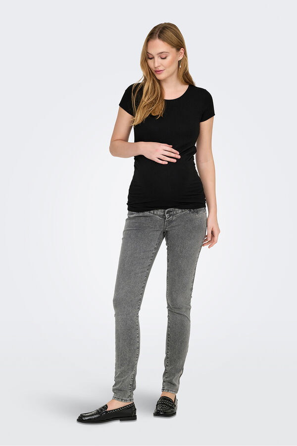 Only Maternity Pack de 2 camisetas maternity negro