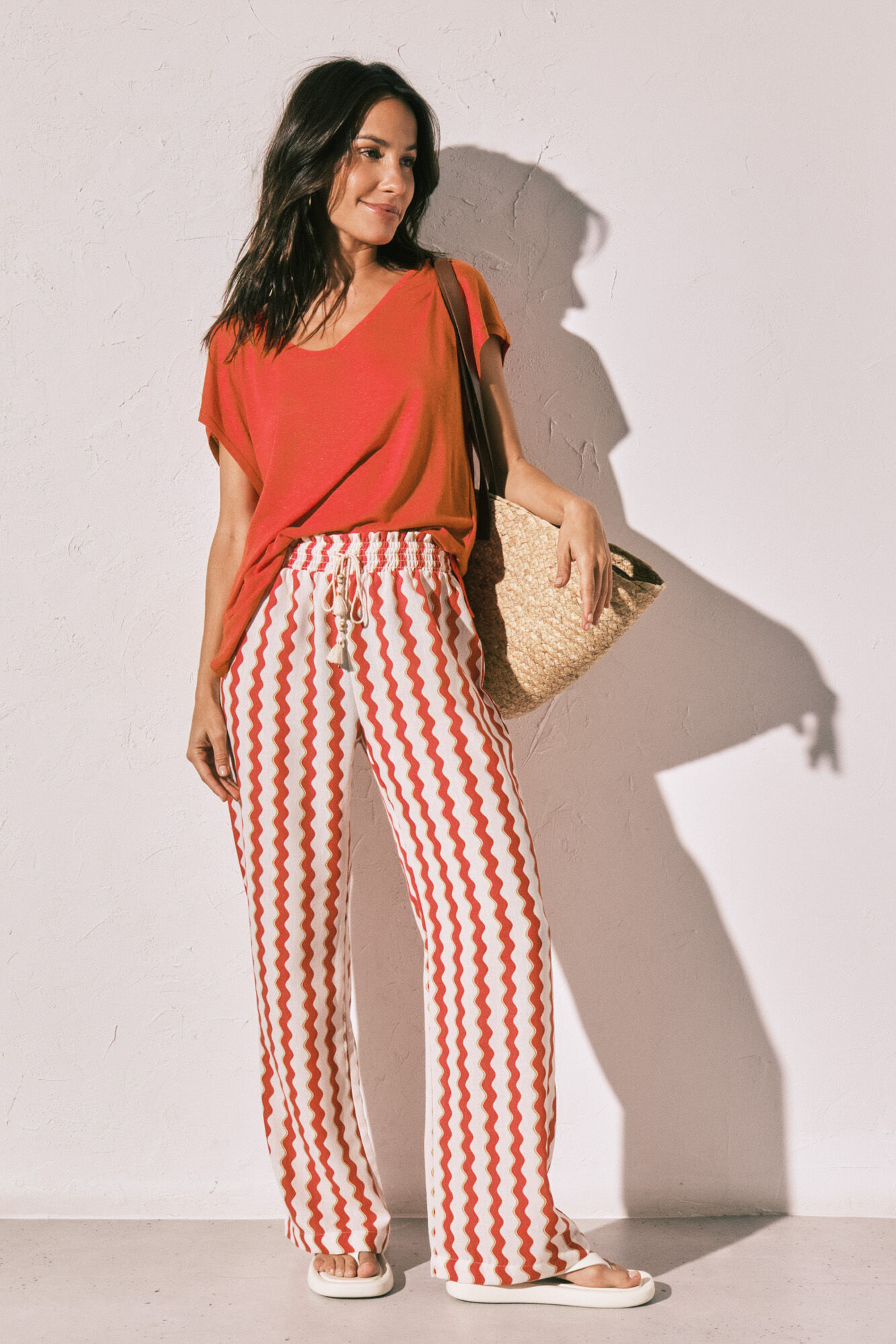 Women'secret Camiseta manga corta coral