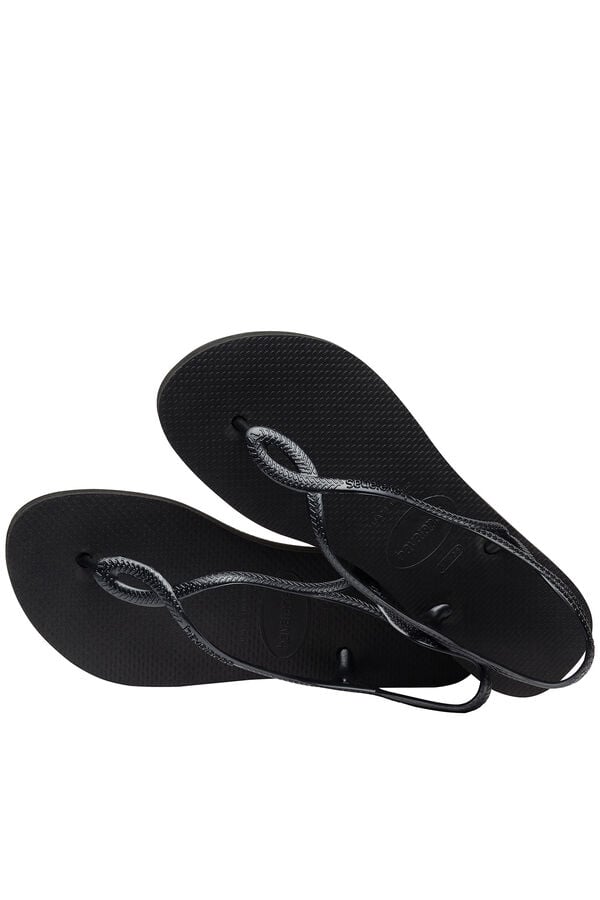 Womensecret Havaianas Luna Flatform sandals noir