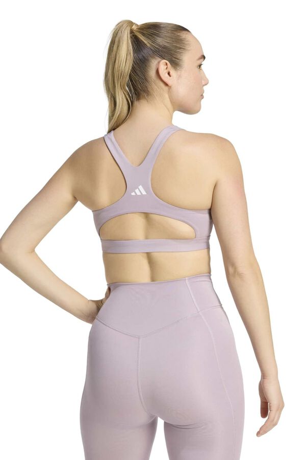 Adidas Sujetador deportivo Optime Essentials marr&oacute;n