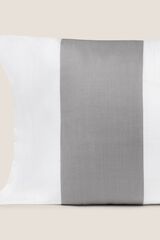 Womensecret Capa almofada 100% algodão patchwork. Cama 135-140 cm. cinzento