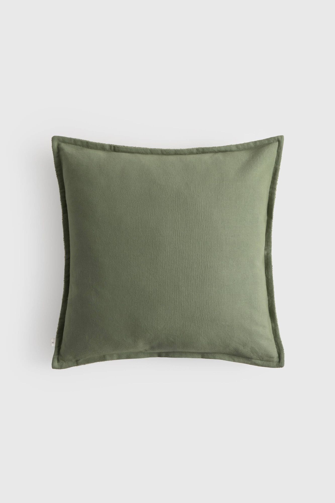 Textura Capa de almofada em algod&atilde;o liso texturizado