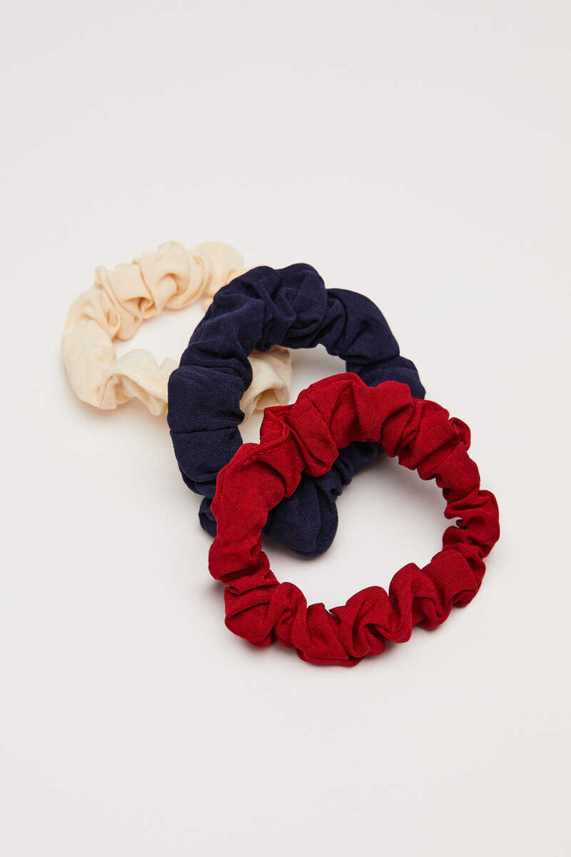 Womensecret 3-pack multicoloured scrunchies printed