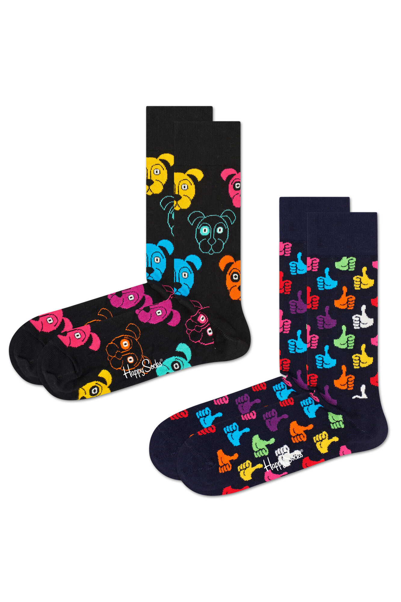Happy Socks 2er-Pack Hund