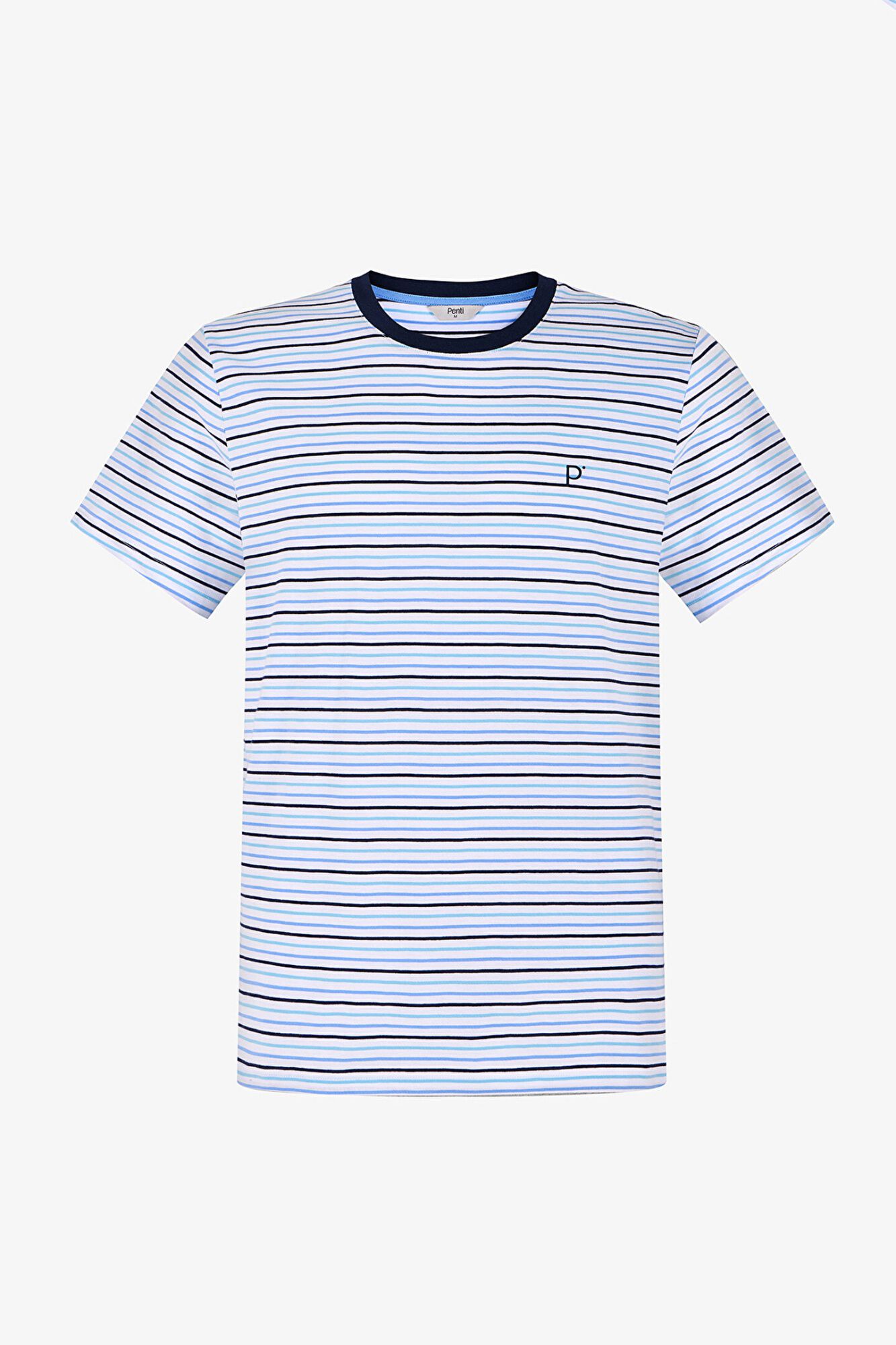 Penti Conjunto de pijama curto &agrave;s riscas