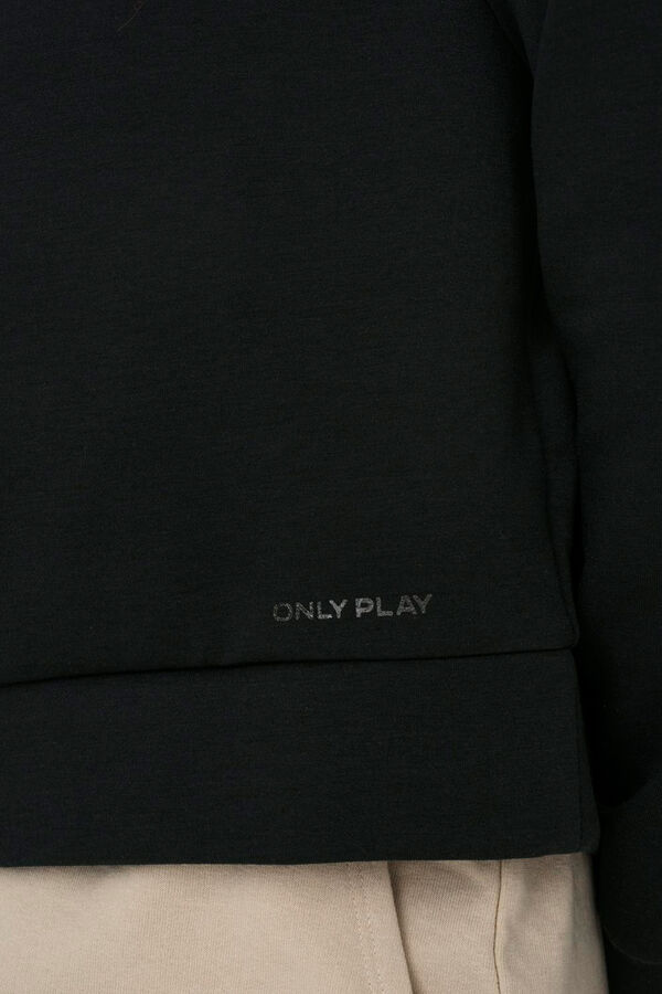 Only Play Sudadera con capucha negro
