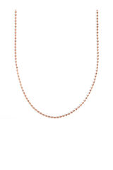 Womensecret Rose gold pebbles necklace pink