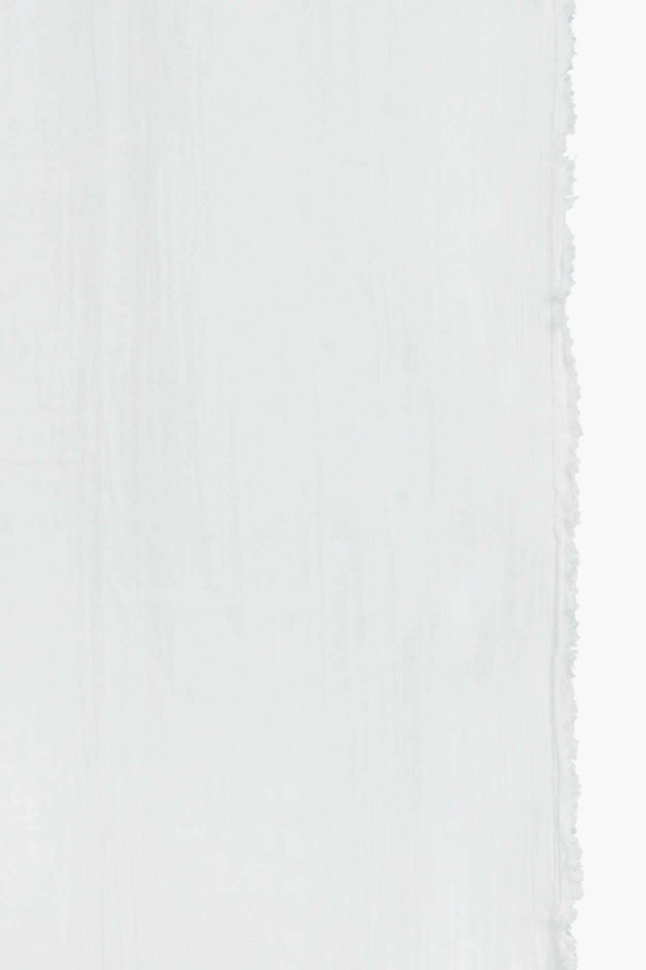 Calma House Gardine Fray 140x280 Wei&szlig;