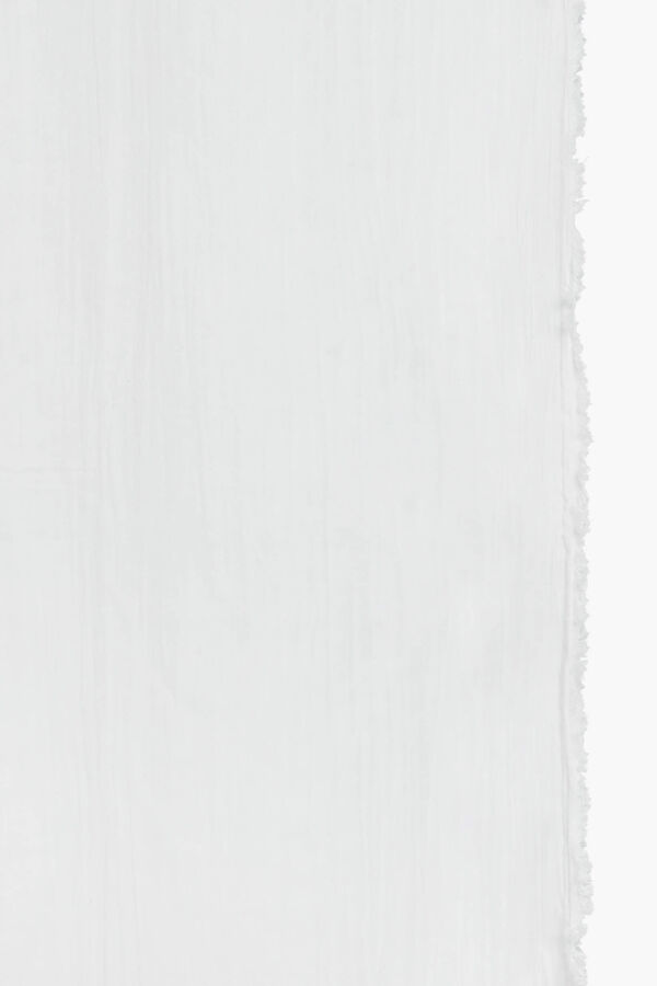 Womensecret Cortina Fray 140x280 Branco branco