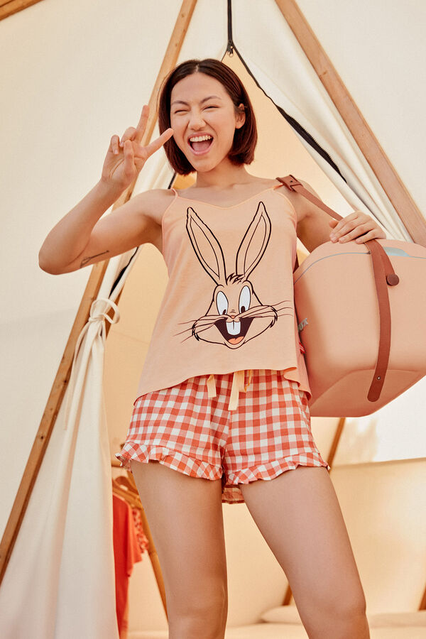 Womensecret Short Bugs Bunny pyjamas bordeaux