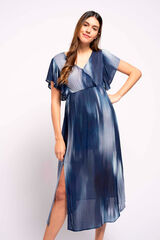 Womensecret Ombré print maternity dress kék