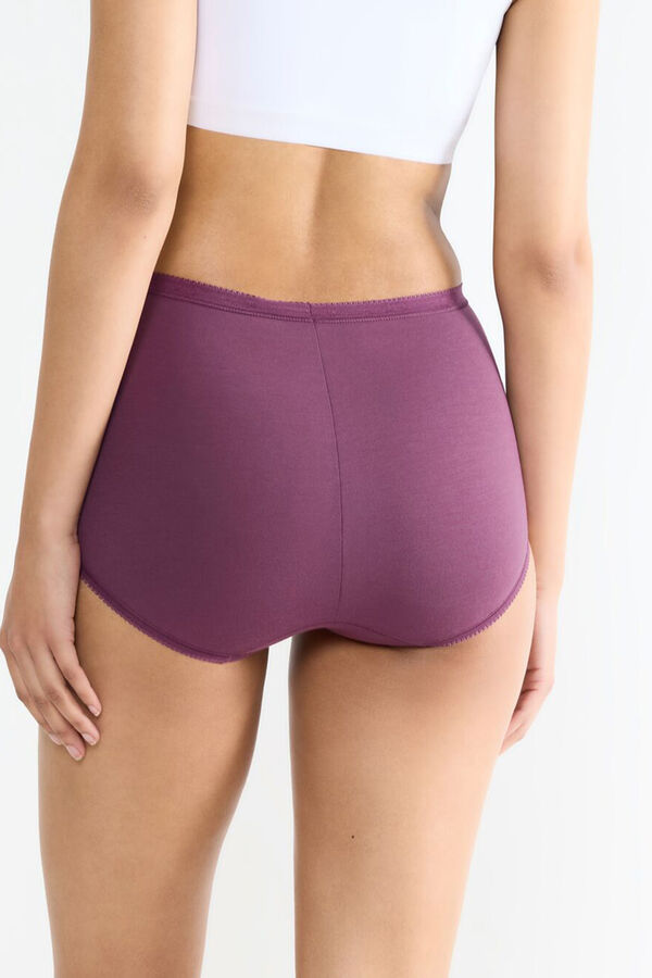 Sloggi Pacote com 3 cuecas maxi rosa