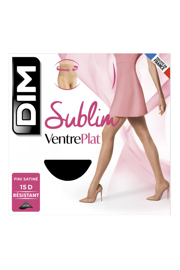 Womensecret Panty moldeador negro 15 deniers Crna