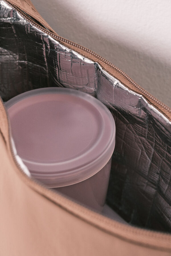 Women'secret Brown thermal lunch bag nude