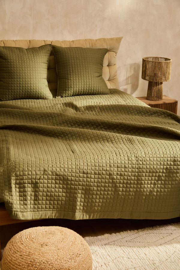 Calma House Edredom leve verde Narbonne verde