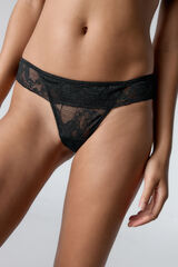 Black Limba Tanga Vanya Black negro