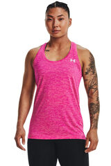 Under Armour Camiseta sin mangas rosa