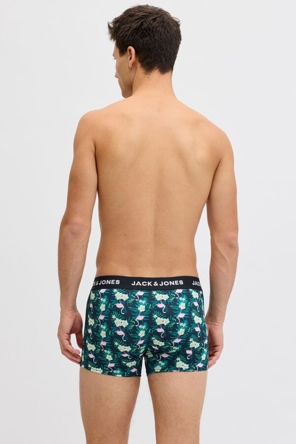 Jack & Jones 3-pack print boxers blue