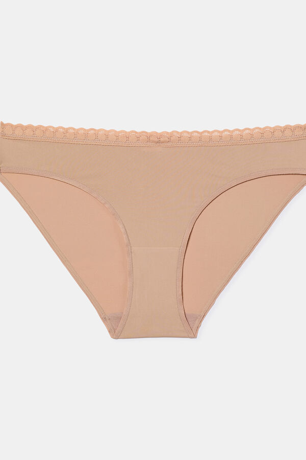 DIM microfibre panties  Bež