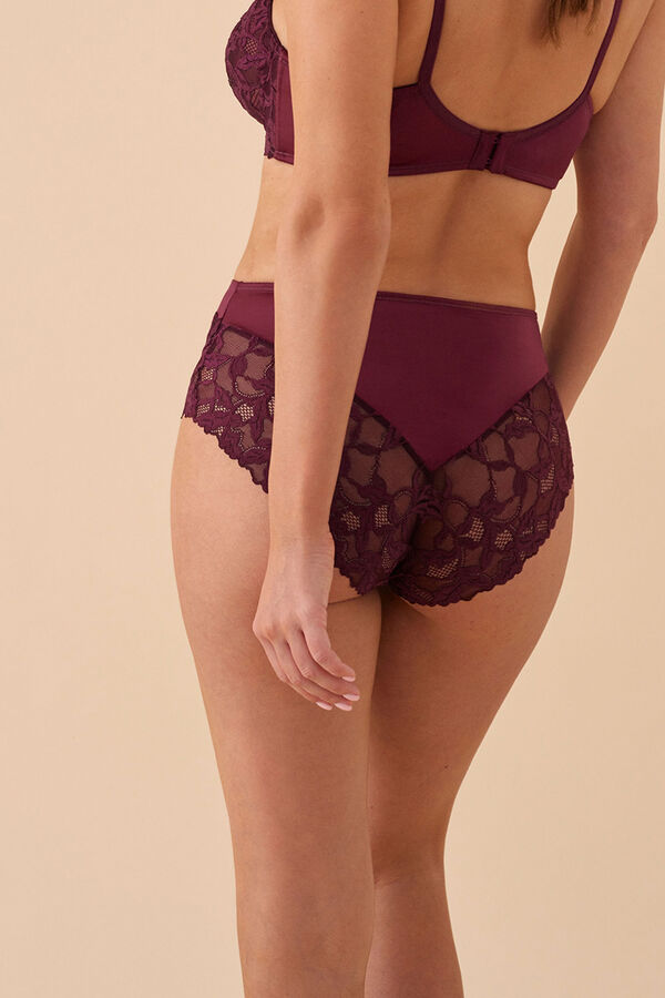 Promise Braga bikini alta&nbsp;&nbsp; burdeos