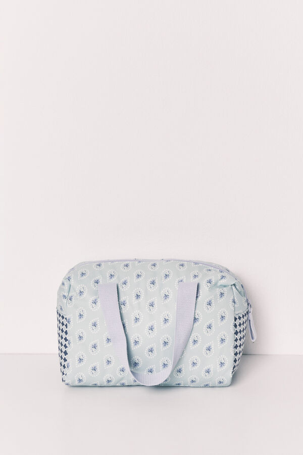 Women'secret Trousse de toilette patchwork &agrave; poches rose