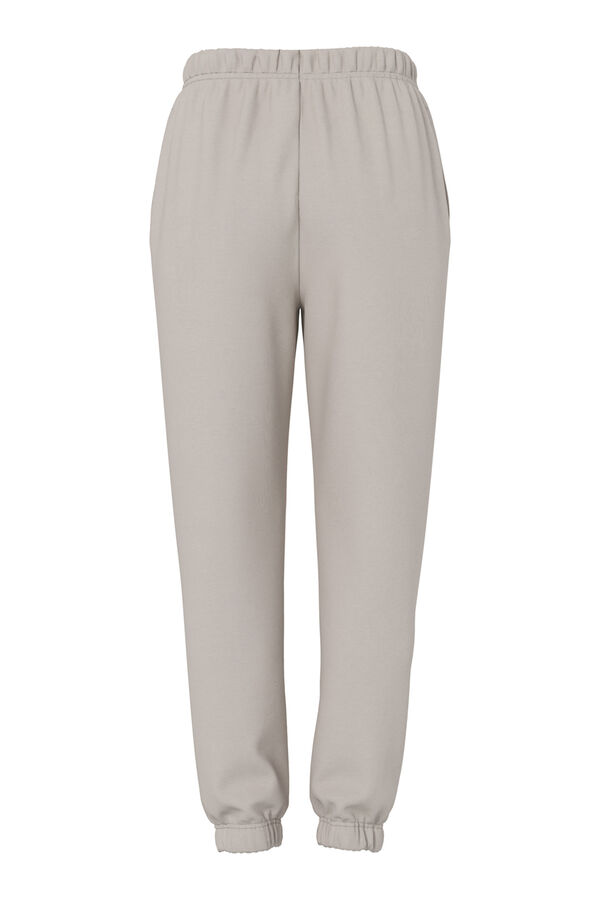 Pieces Jogginghose casual beige Aesthetic club Grau