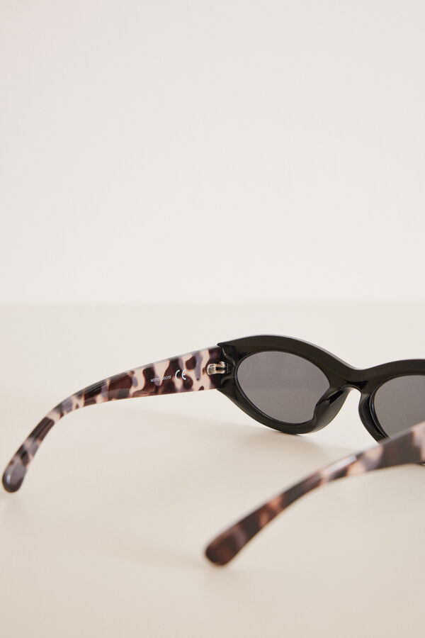 Womensecret Mačkaste sunčane naočale b&w S uzorkom