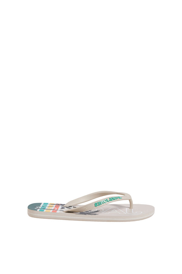 Jack & Jones Logo flip-flop style sandal grey