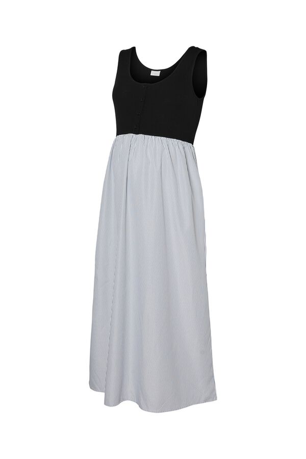 Mamalicious Kurzes Maternity-Kleid mit Lochmuster Gr&uuml;n