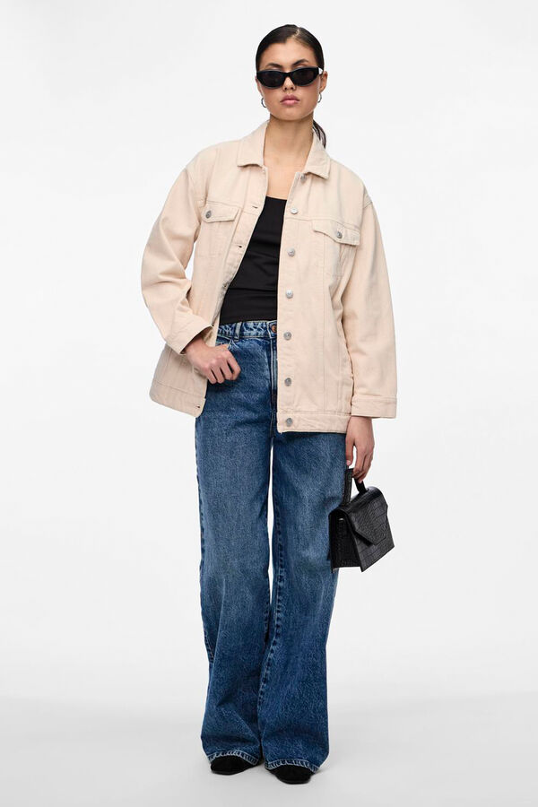 Pieces reversible basic bodysuit noir