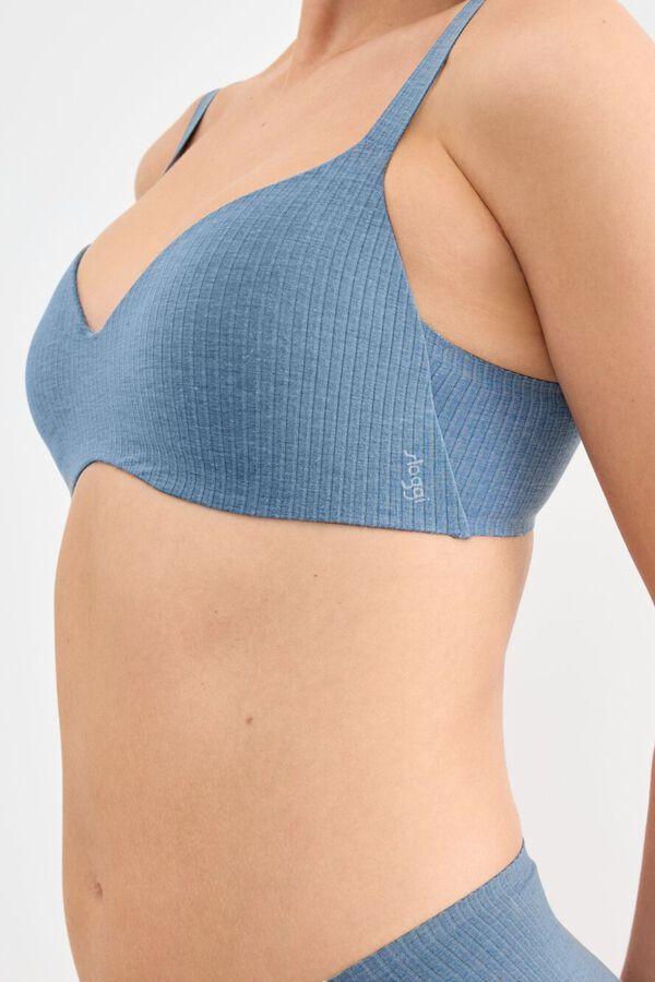 Sloggi Sloggi push-up bra blue