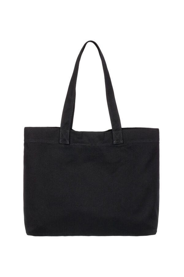Womensecret Women's Beach Bag with Handles - Go For It  noir