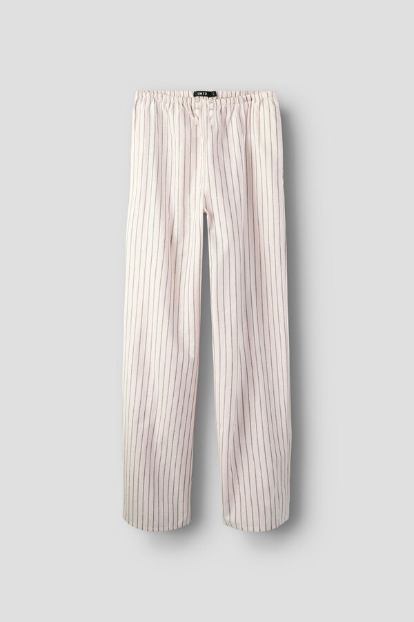 Lmtd Pantal&oacute;n algod&oacute;n de rayas rosa