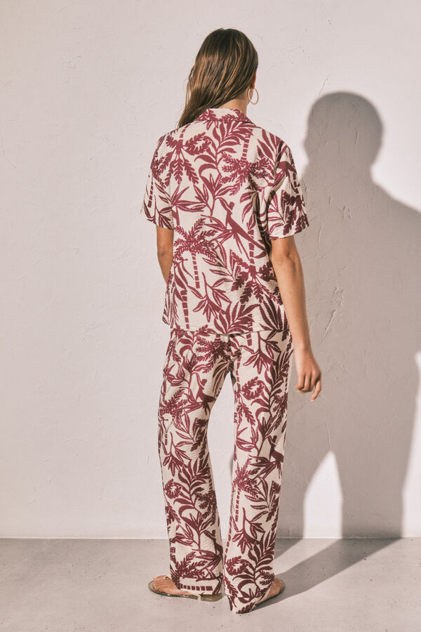 Women'secret Bordo ko&scaron;ulja pidžama Bordo