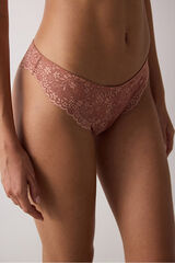 Penti Brazilian panty marron