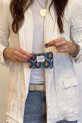 De La Mur Monedero Brad estampado