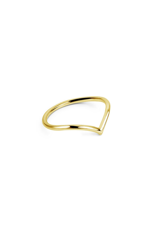Womensecret Gold Peak Ring rávasalt mintás