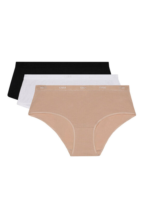 Womensecret 3-pack Pockets Ecodim boyshort panties mit Print