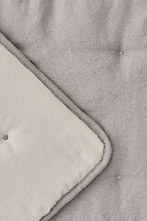 Textura Gepolstert Topper mit Punkten Rosa