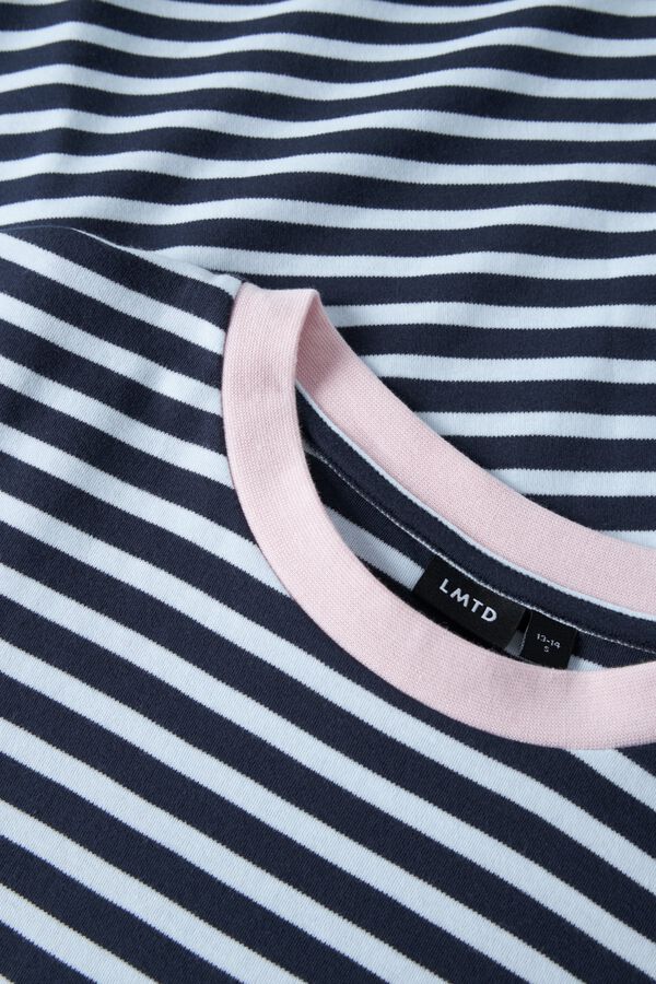 LMTD Striped T-shirt blue