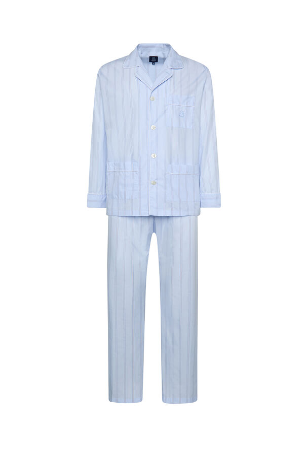 Pijama largo hombre azul Pijamas de hombre WomenSecret