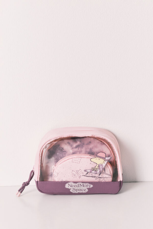 Women'secret 3-pack vanity cases Snoopy printed