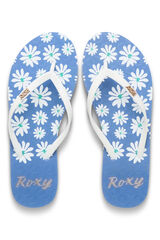Roxy Chanclas estampado flores azul