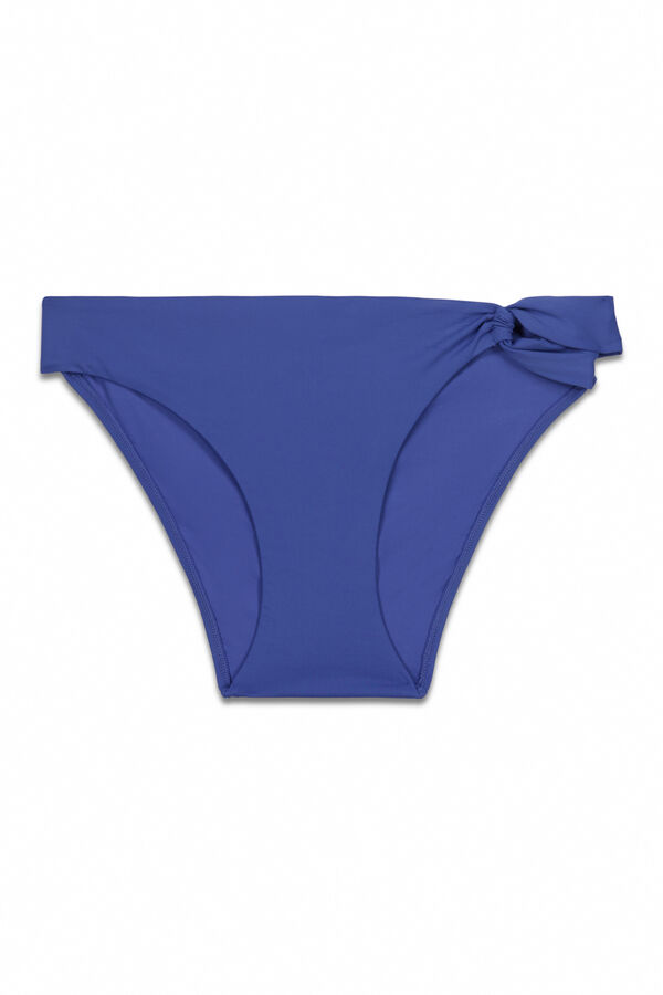 Women'secret Braga bikini cl&aacute;sica twist lateral azul azul